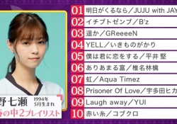 【完全版】西野七瀬、中２の頃のプレイリスト！ 趣味合う？