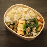 『1723個目の2020/4/2のパートナーの相棒のボリューミーお弁当 【#お弁当】』の画像