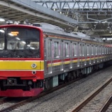 『補助電源更新で延命へ!!205系横浜線H11編成に韓国製SIVが設置される』の画像