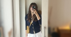 ついにカーディガンの季節。今季は「買わない」を楽しんでみる
