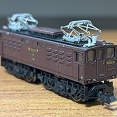 ＥＤ１８牽引の生石灰と砂利車