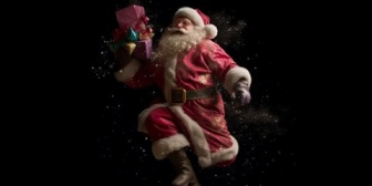 子ども（5歳くらい）がお母さんに「ねぇ、サンタはどうやって家に入ってくるの？ドアには鍵をかけてるのにどうするの？」って質問したら…