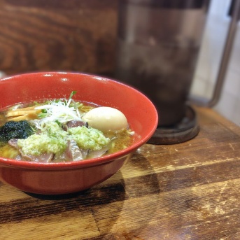 Re:唐唐郎 (ととろう)@八王子市<限定・カツオの醤油ラーメン～生姜ソース添え～>