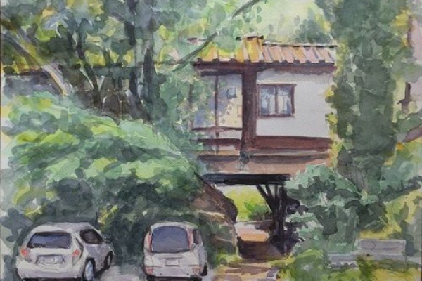 風景画 赤坂孝史の水彩画 AKASAKA TAKASHI watercolor
