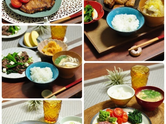 1週間の我が家の献立まとめ(作りおきおかず、弁当、昼ごはん、晩ごはん)と甲子園・塚口・元町・梅田で美味しいもの三昧1週間