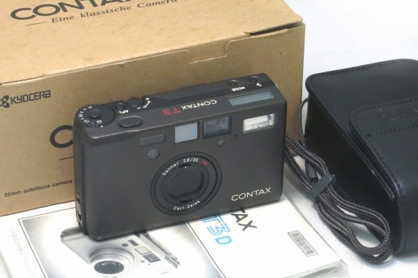CONTAX T ix カメラ ボディ 京セラ 箱説 ケース付属 T2268221