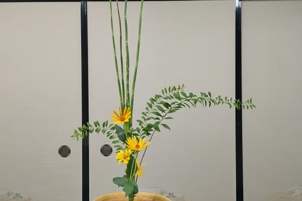 花と短歌と竹原と - 三種生け