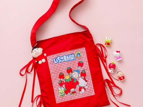 いちご新聞 50周年記念 いちご新聞がすっぽり入るトートバッグBOOK