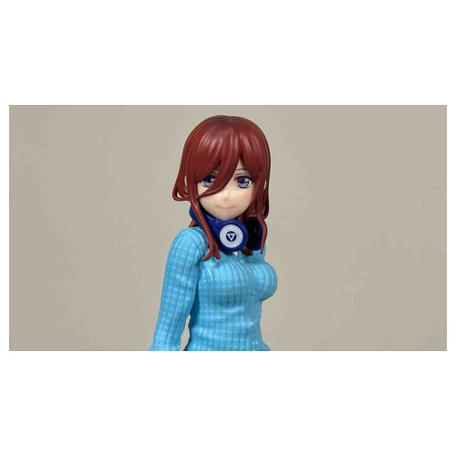 【フィギュアレビュー】五等分の花嫁∽ ちょこのせ プレミアムフィギュア “中野三玖”