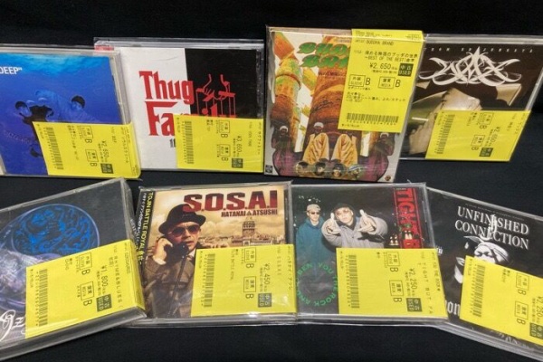日本語ラップ邦楽 CD コレクション　まとめ売り □中古□4/10(月) HIPHOP/日本語ラップ MUSIC TAPEまとめて入荷いたし