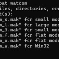 Open Watcom V2 コンパイラのインストール