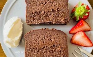 中種を使った"濃厚"チョコケーキ