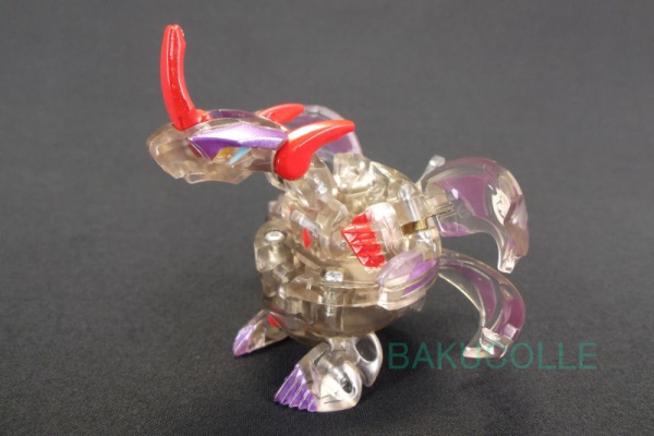 BAKUGAN　爆丸　ダークオン・ クロスドラゴノイド (クリアブラック) ダークオン・クロス・ドラゴノイド CROSS DRAGONOID 闇属性 爆丸