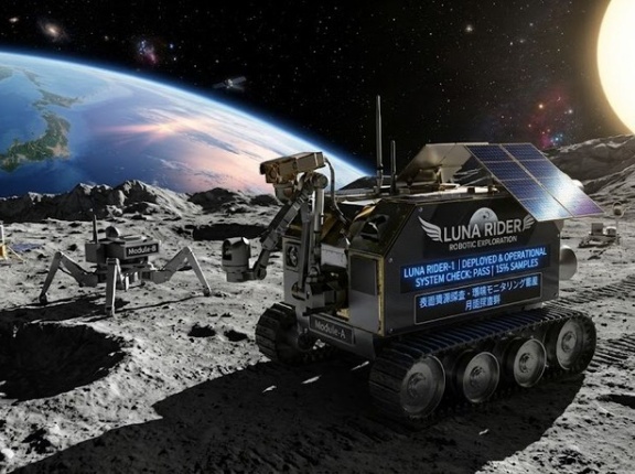開発中の月面探査用電動バイク「Luna Rider-1」！