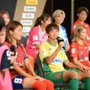 日本女子プロサッカーリーグ、2025/26 WEリーグキックオフカンファレンスの夏休み特別企画『子どもインタビュー』で子ども記者体験を実施
