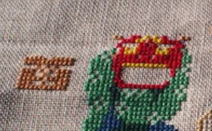 "お正月用刺しゅう"を作りたくて