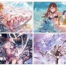 ゼタ 水着バージョン、ベアトリクス 水着バージョン、ビカラ 浴衣バージョン、ナルメア ラバーマット 予約が始まっています！グランブルーファンタジー