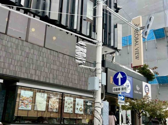 『新潟駅』万代広場西口エリア前の横断歩道に信号機が設置！『第5マルカビル』前にも！