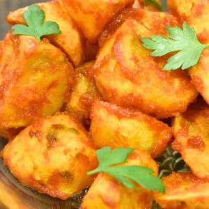 ジャンキーな感じ♪ケチャップフライドポテト