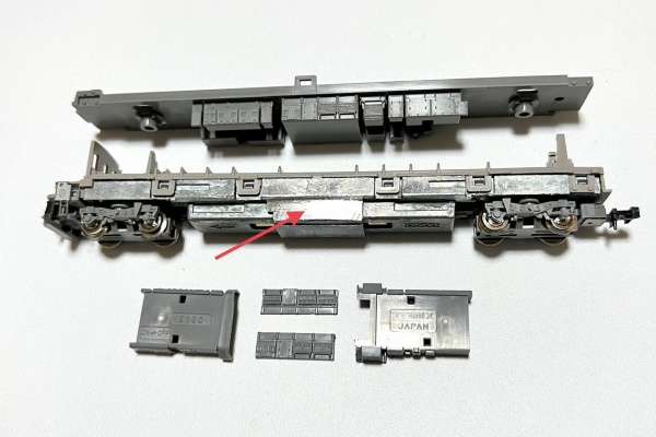 当店在庫限り 223系5500番台タイプ Nゲージ加工品 TOMIXベース 動力付