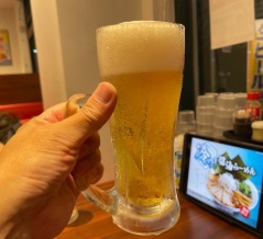 ラーメン魁力屋 南砂町店＠南砂町　「生ビール祭開催中」