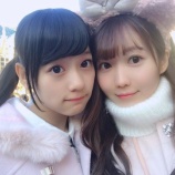 『[Twitter] 大谷映美里と齊藤 なぎさ‏ のディズニー画像、破壊力抜群でけっこうな勢いで拡散中！！【=LOVE(イコールラブ)、イコラブ】』の画像