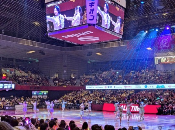 [ニアジョイ] 2/1開催「B.LEAGUE 第21節 川崎ブレイブサンダースホームゲーム」≒JOY出演 レポまとめ