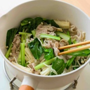 ♡一品で大満足！具沢山つけうどん♡【#簡単レシピ #時短 #節約 #夏休み #ランチ #麺 #レンジ 】