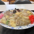 七飯町藤城にある食毒「お食事処一休いずみや」さんに伺い ボリューム満点かつリーズナブルな 五目あんかけ焼きそば をキメてきました！