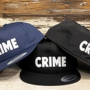 CRIME BS LOGO TRUCKER CAP