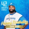 今日はアニュラス・ザバラ投手の誕生日です！おめでとうございます！