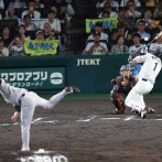 阪神　森下翔太は「左前腕部の打撲」と診断　西宮市内で受診　7回に死球を受け途中交代