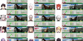 【にじさんじ】ウイポ全レース実況感想まとめ『ナゼボバジャナイ、アキナゲッター、ガミサンシャイン、コーヒーシュガーうおおおお』【#ロクフリゲームフェスタ】