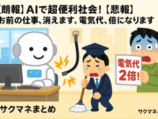 【悲報】AIで仕事消滅＆電気代2倍の地獄…アメリカで始まった「大卒就職難」は日本の未来か？