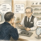 軽い裏切りを眼鏡屋で見た ――客が持ってきた６年間を拾わなかった店員