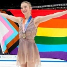【ミラノ五輪】LGBTQのことで脅迫を受けたアンバー・グレンが苦闘の末、5位入賞。エキシビションにも出演