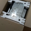 壊れた電子レンジを新しい電子レンジに交換