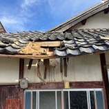 『土葺き屋根軒瓦葺き戻し工事』の画像