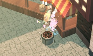 かまどとカウンターの隙間が通りにくいｗｗｗｗ