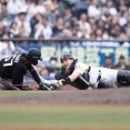 時事通信「ロッテ、九回絶好機でミス　プロ野球」