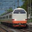 懐かしいかな 485系 磐越西線・翁島駅通過