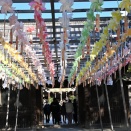 白鳥神社の弓道大会①