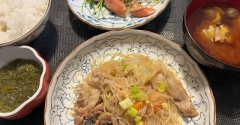 面会禁止が解除になりました＆豚肉と白菜の春雨煮