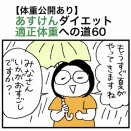 【体重公開あり】あすけんダイエット適正体重への道60