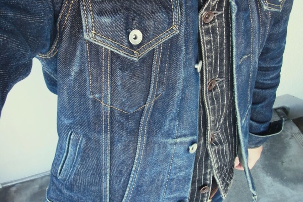 アイアンハート　デニムワークジャケット 限定生産] 「JELADO」×「IRON HEART」 2nd 21oz Jackass Denim Indigo