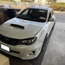 滋賀オートライフハノ　スバル「インプレッサ WRX STI」(GRB)の持ち込みシート＆ステアリング交換 ※ブリッド＆momo製