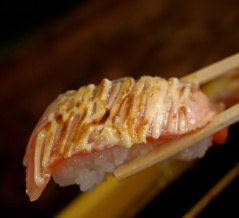 サーモンにぎり　笹兵衛新広店