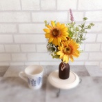 四つ葉のくまさんの癒しのお花、時々お料理日記