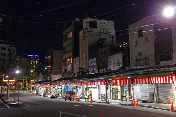 夜散歩のススメ 築地