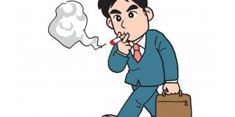 人通りすくない道＝歩きたばこOKと思ってる義兄に引いた